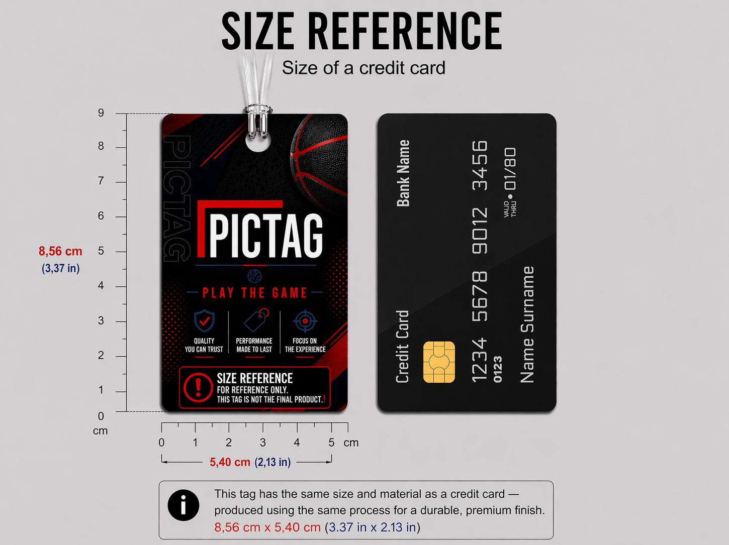 Official Bag Tags - Nike FC Power Championship