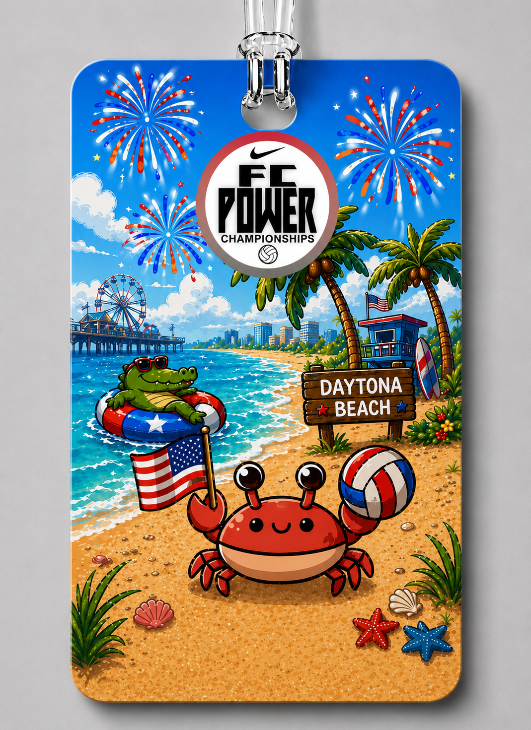 Official Bag Tags - Nike FC Power Championship