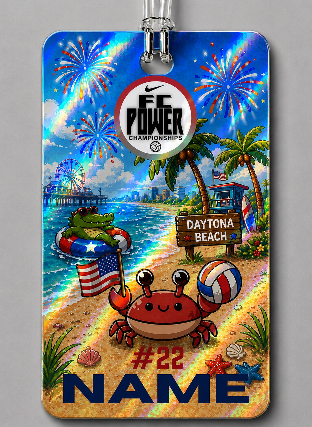 Official Bag Tags - Nike FC Power Championship