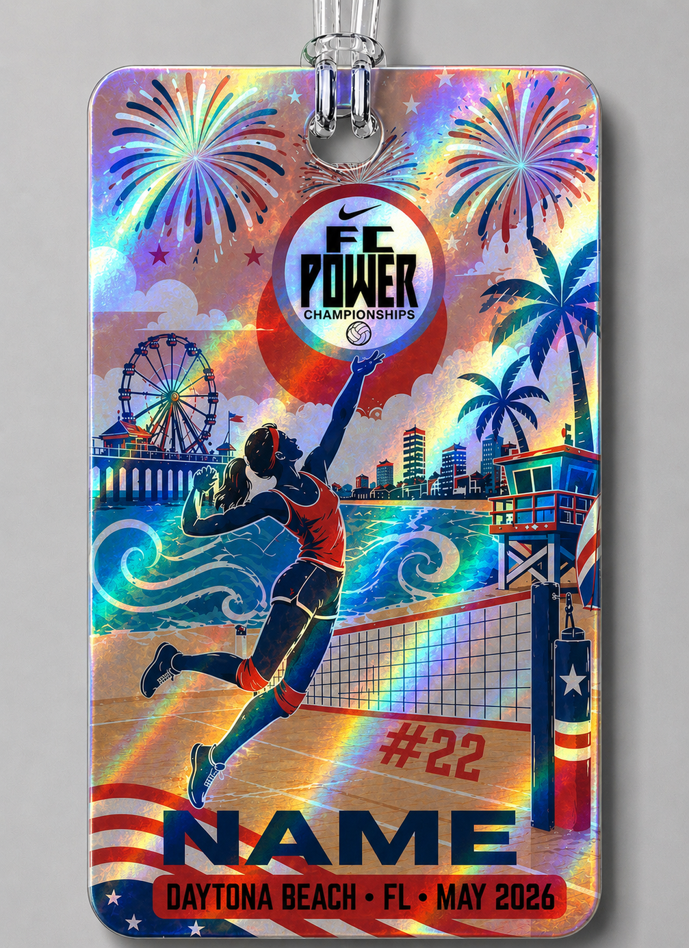Official Bag Tags - Nike FC Power Championship