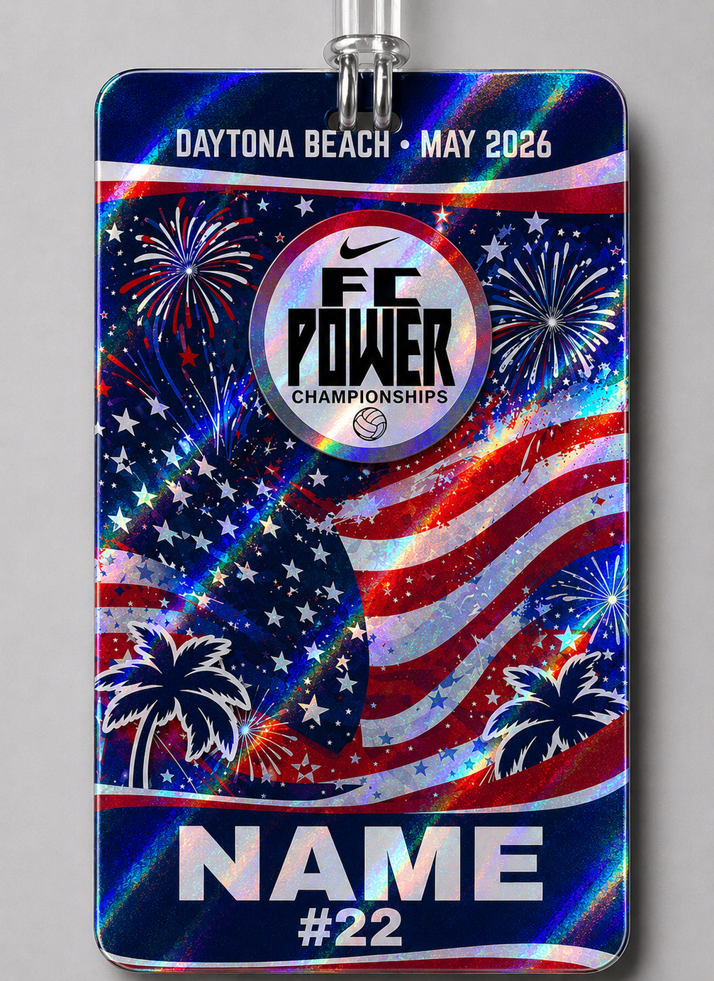 Official Bag Tags - Nike FC Power Championship