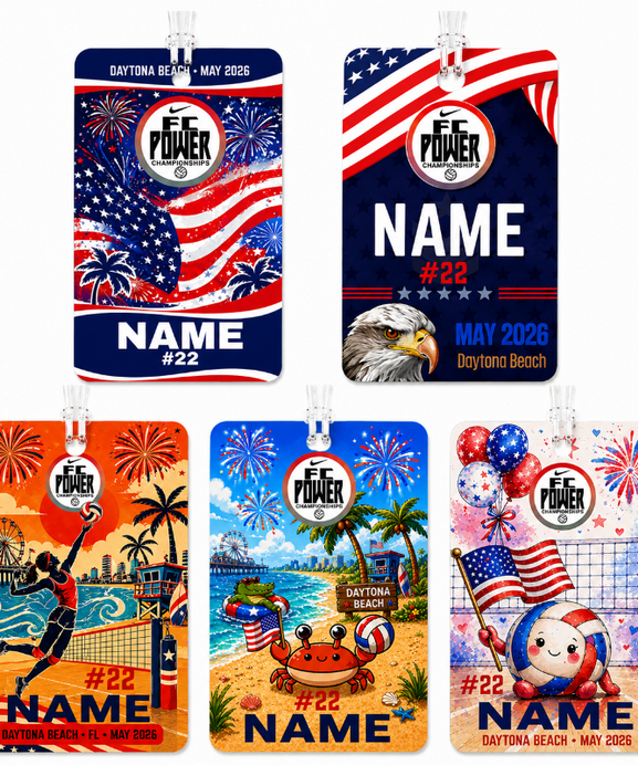 Official Bag Tags - Nike FC Power Championship