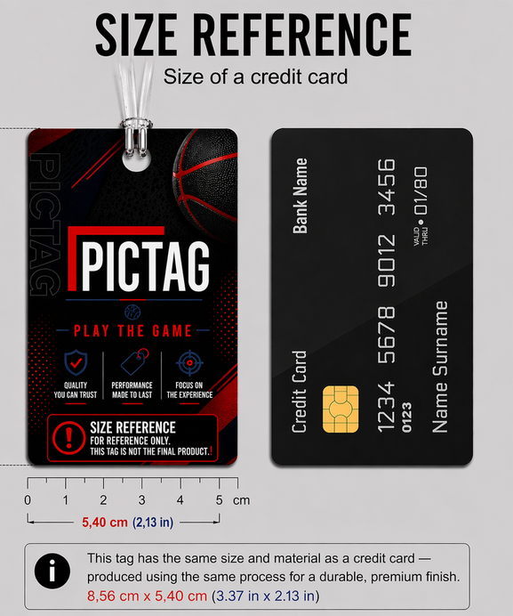 Official Bag Tags - Nike FC Power Championship