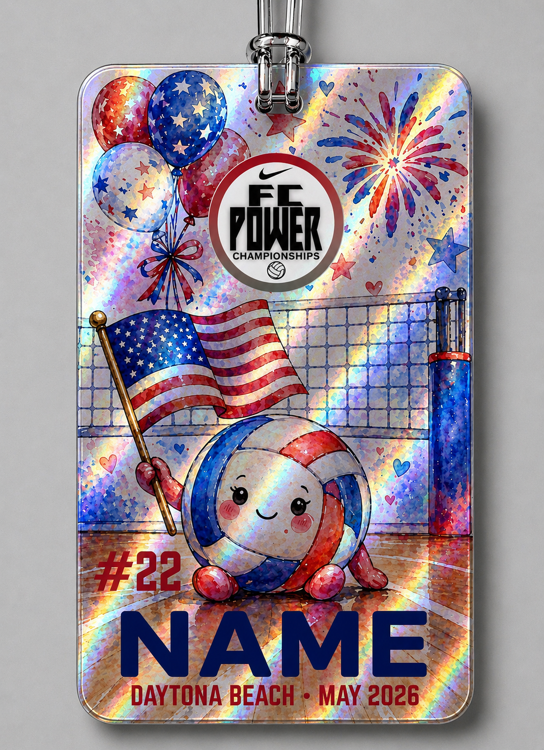Official Bag Tags - Nike FC Power Championship