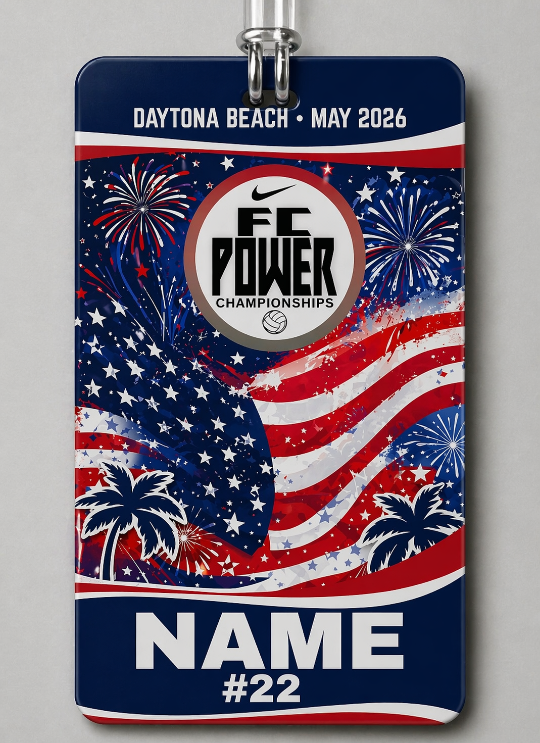 Official Bag Tags - Nike FC Power Championship