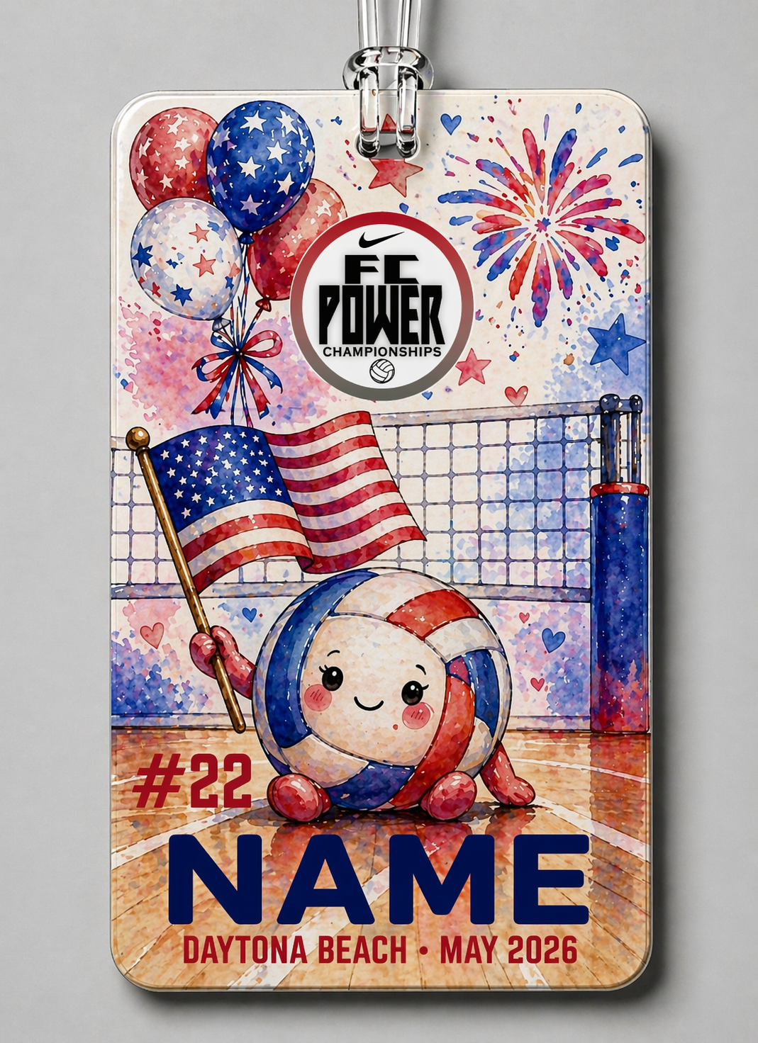 Official Bag Tags - Nike FC Power Championship