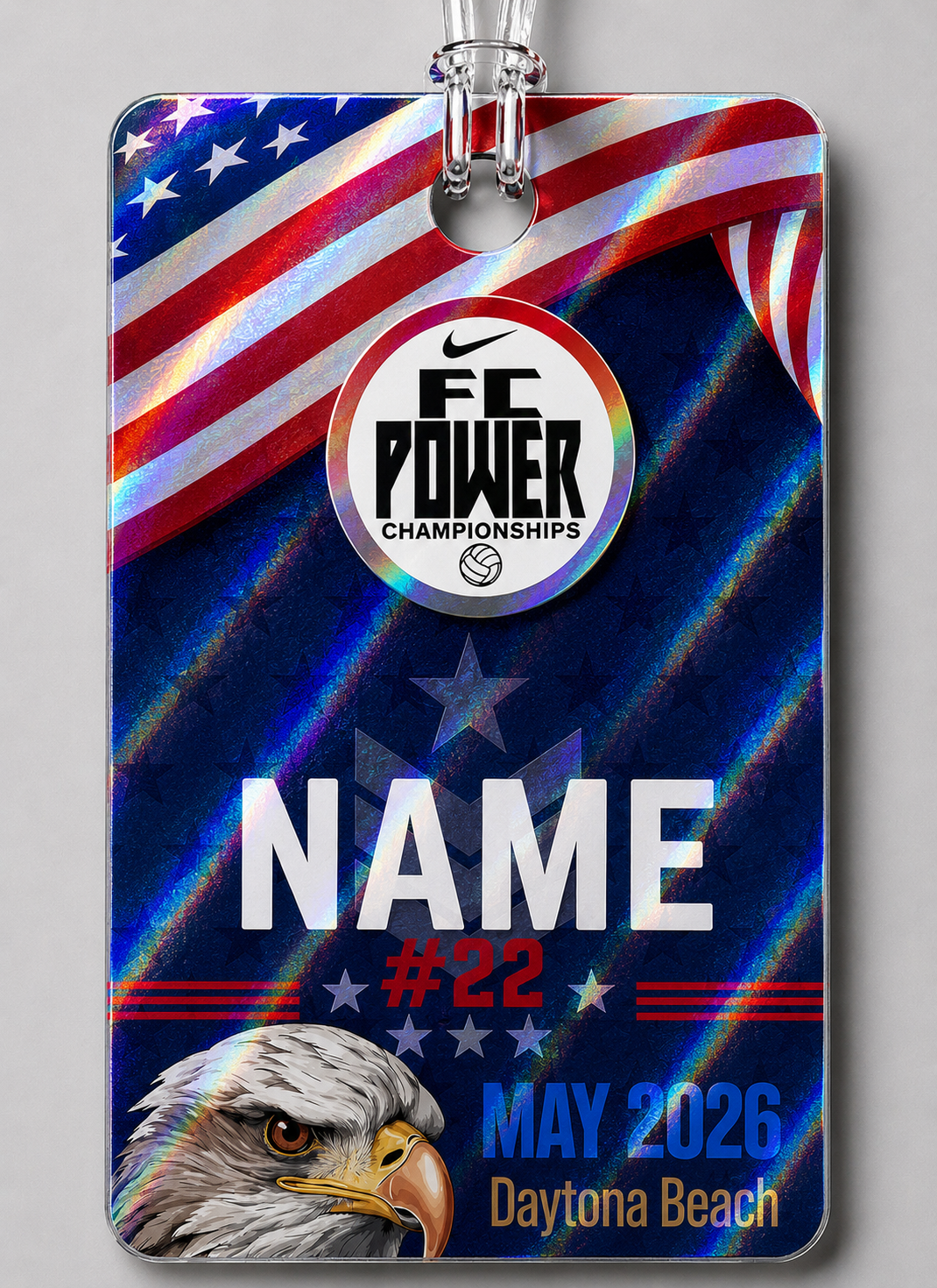 Official Bag Tags - Nike FC Power Championship