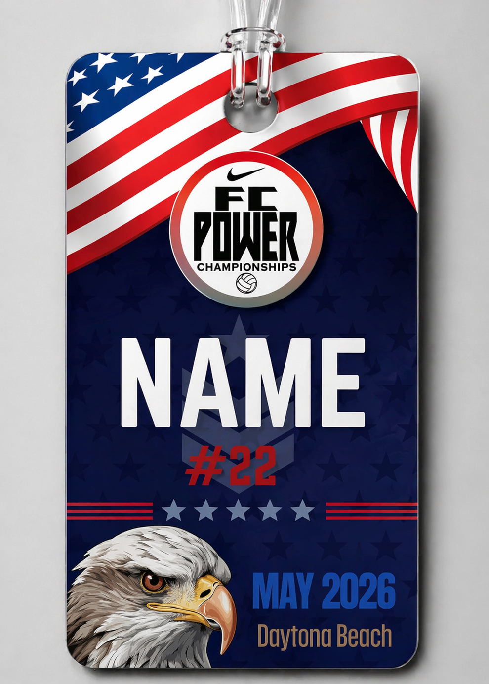 Official Bag Tags - Nike FC Power Championship